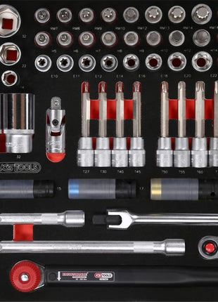 KS TOOLS 1/2'' Steckschlüssel-Satz in Schaumstoffeinlage, 120-tlg ( 813.0120 ) - Toolbrothers