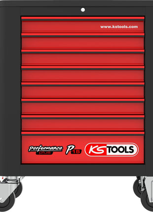 KS TOOLS Juego de carro de taller Performanceplus P15 con 279 herramientas para 5 cajones (815.5279)