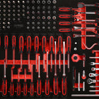 KS TOOLS Serie di chiavi a bussola e giraviti 1/4' nell'inserto in schiuma, 142 pz ( 821.0142 )