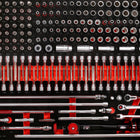 KS TOOLS Serie di chiavi a bussola 3/8' nell'inserto in schiuma, 221 pz ( 821.0221 )