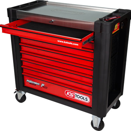 KS TOOLS Serie carrello da officina Performanceplus P25 con 510 utensili per 7 cassetti ( 825.7510 )