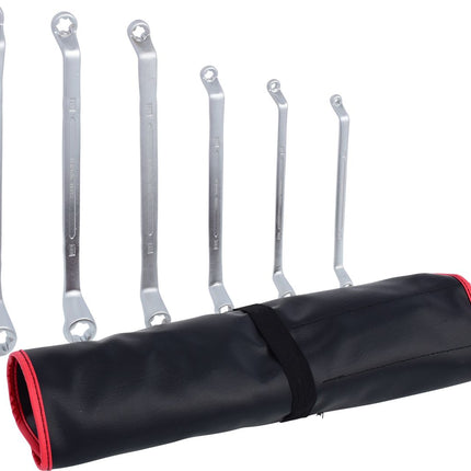 KS TOOLS Serie di chiavi poligonali a 2 bocche p.ETorx,piegate,6 pzE6xE8-E20xE24 ( 911.0360 )
