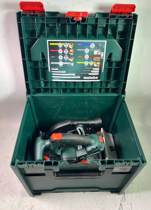 Metabo KS 18 LTX 57 Akku Handkreissaege 18V 165 x 20 mm metaBOX 601857840 Leicht Gebraucht 2 - toolbrothers