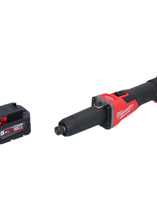 Milwaukee M18 FDGRB-501 Akku Geradschleifer 18 V 50 mm Brushless + 1x Akku 5,0 Ah - ohne Ladegerät - Toolbrothers