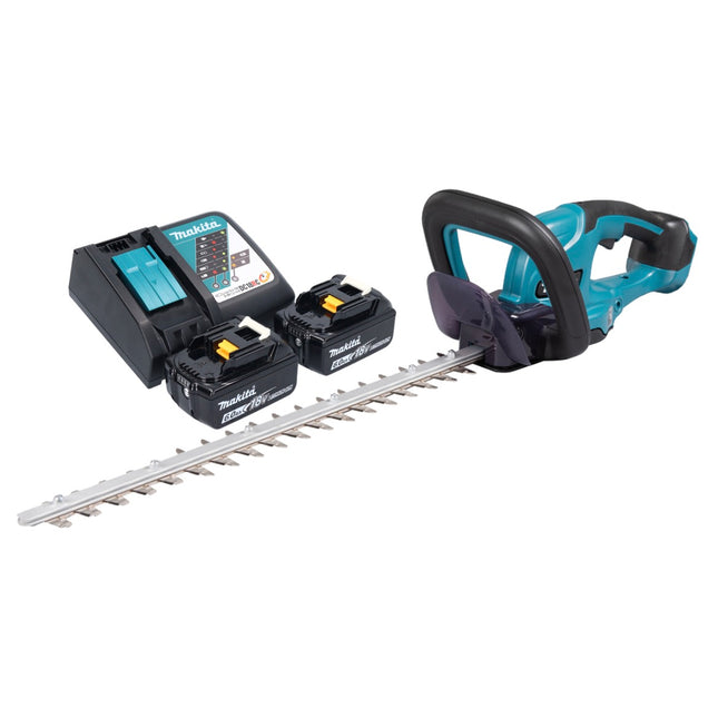Tagliasiepi a batteria Makita DUH 507 RG2 18 V 50 cm + 2x batteria 6,0 Ah + caricabatterie