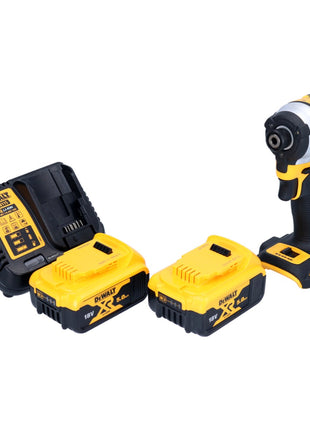 DeWalt DCF 850 P2 Akku Schlagschrauber 18 V 205 Nm 1/4" Brushless + 2x Akku 5,0 Ah + Ladegerät - Toolbrothers