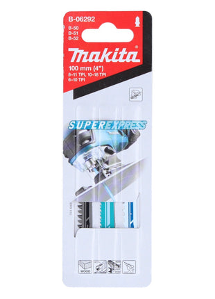 Makita Stichsägeblatt Set 15 tlg. 77 mm Holz / Kunststoff / Metall ( 5x B-06292 ) - Toolbrothers