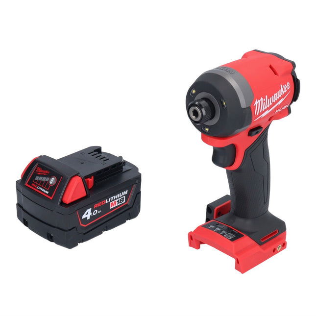 Avvitatore a impulsi a batteria Milwaukee M18 FID3-401 18 V 1/4" 226 Nm brushless + 1x batteria ricaricabile 4,0 Ah - senza caricabatterie