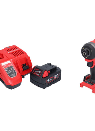 Milwaukee M18 FID3-401 akumulatorowy klucz udarowy 18 V 1/4" 226 Nm bezszczotkowy + 1x akumulator 4,0 Ah + ładowarka