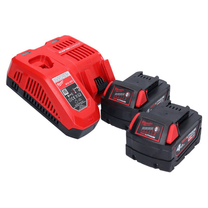 Milwaukee M18 FID3-402 Avvitatore a impatto a batteria 18 V 1/4" 226 Nm Brushless + 2 batterie 4,0 Ah + caricabatterie