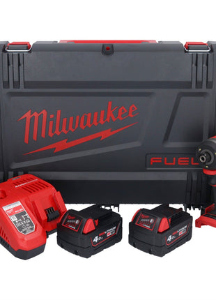 Milwaukee M18 FID3-402X Akumulatorowy klucz udarowy 18 V 1/4" 226 Nm bezszczotkowy + 2x akumulator 4,0 Ah + ładowarka + skrzynka HD