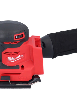 Milwaukee M18 BQSS-401 akumulatorowa szlifierka oscylacyjna 18 V 113 x 104 mm bezszczotkowa + 1x akumulator 4,0 Ah + ładowarka