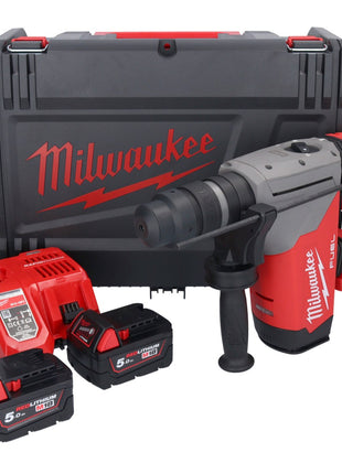 Milwaukee M18 ONEFHPX-502X Akku Kombihammer 18 V 5,0 J Brushless + 2x Akku 5,0 Ah + Ladegerät + HD Box - Toolbrothers