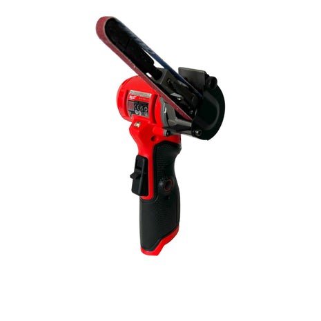 Lime à bande pour batterie Milwaukee M12 FBFL10-251 12 V 10 x 330 mm + 1x batterie 2,5 Ah + chargeur