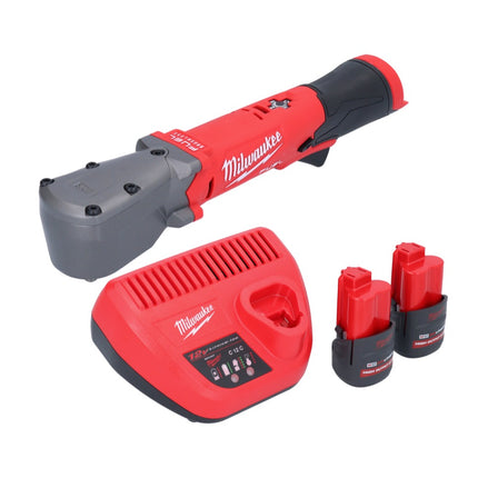 Avvitatore a impulsi a batteria Milwaukee M12 FRAIWF38-252 12 V 3/4" 270 Nm brushless + 2x batteria ricaricabile 2,5 Ah + caricabatterie