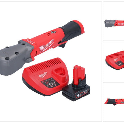 Milwaukee M12 FRAIWF38-401 Akku Winkelschlagschrauber 12 V 3/4" 270 Nm Brushless + 1x Akku 4,0 Ah + Ladegerät
