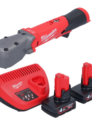 Milwaukee M12 FRAIWF38-402 llave de impacto angular a batería 12 V 3/4" 270 Nm sin escobillas + 2x batería 4,0 Ah + cargador