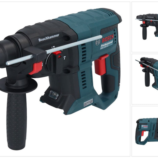 Bosch GBH 18V-21 Professional 18 V 2.0 J SDS plus trapano a percussione a batteria ( 0611911100 ) Brushless Solo - senza batteria, senza caricabatterie