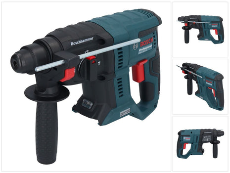 Bosch GBH 18V-21 Professional 18 V 2.0 J SDS plus trapano a percussione a batteria ( 0611911100 ) Brushless Solo - senza batteria, senza caricabatterie