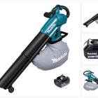 Makita DUB 187 F Akku Laubbläser und Laubsauger 18 V Brushless + 1x Akku 3,0 Ah - ohne Ladegerät