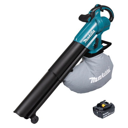 Makita DUB 187 M Soffiatore e aspiratore a batteria 18 V Brushless + 1x batteria 4,0 Ah - senza caricabatterie