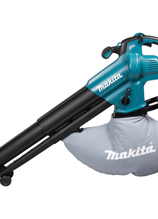 Soplador y aspirador de hojas a batería Makita DUB 187 RG 18 V sin escobillas + 1x batería 6,0 Ah + cargador