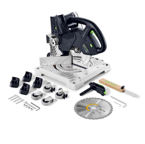 Festool SYMC 70 EB-Basic SYMMETRIC sega a gattuccio a batteria 36 V ( 2 x 18 V ) 216 mm ( 577424 ) Solo - senza batteria, senza caricabatterie