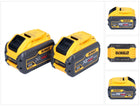 DeWalt DCB548 Batterie XR FLEXVOLT 12 Ah / 12000 mAh Li-Ion 18 V / 54 V max. - avec indicateur de charge - 2 pcs