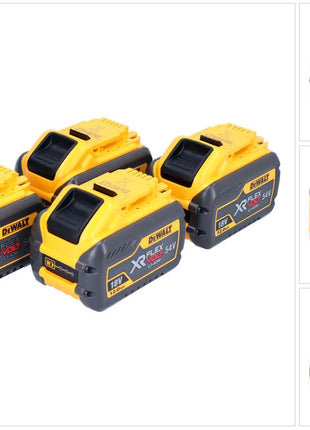 Batería DeWalt 4x DCB 548 18 V / 54 V máx. 12 Ah / 12000 mAh Li-Ion XR FLEXVOLT - con indicador de nivel de carga