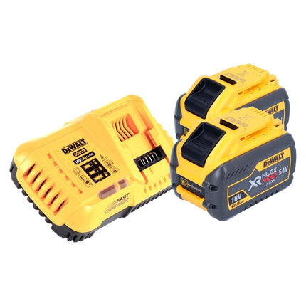 DeWalt DCB 118 Y2 Set iniziale con batteria 18 V / 54 V 2x batteria XR FLEXVOLT 12 Ah + caricabatteria