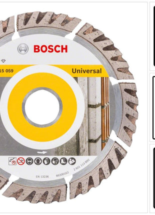 Bosch Standard do uniwersalnej diamentowej tarczy tnącej 125 x 22,23 mm 5 szt. ( 5x 2608615059 ) do betonu, stali-betonu, cegły, wapna i piaskowca