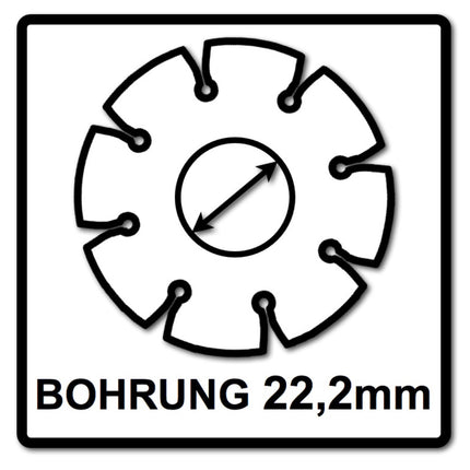 Bosch Standard per disco diamantato universale 125 x 22,23 mm 20 pezzi ( 20x 2608615060 ) per calcestruzzo, acciaio-calcestruzzo, mattoni, calce e arenaria