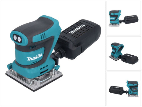 Makita DBO 484 Z Akku Schwingschleifer 18 V 112 x 102 mm Solo - ohne Akku, ohne Ladegerät