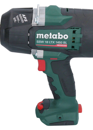 Metabo SSW 18 LTX 1450 BL Akku Schlagschrauber 18 V 1450 Nm Brushless ( 602401840 ) + metaBOX - ohne Akku, ohne Ladegerät