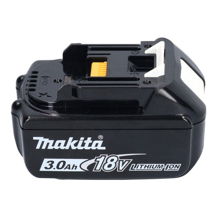 Kit di batterie Makita 5x BL 1830 B 18 V 3,0 Ah / 3000 mAh Li-Ion ( 5x 197599-5 ) con display LED - originale, non copiato