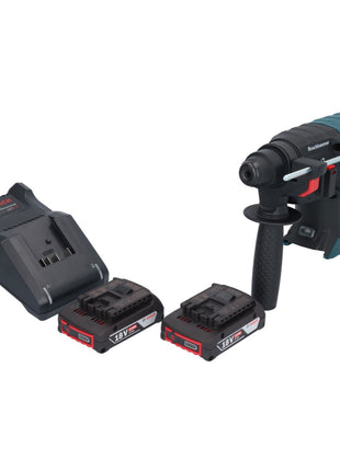 Bosch GBH 18V-21 Marteau perforateur sans fil professionnel 18 V 2.0 J SDS plus Brushless + 2x 2.0 Ah batterie + kit chargeur