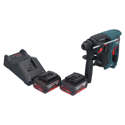 Bosch GBH 18V-21 Professional 18 V 2,0 J SDS plus Brushless trapano a percussione a batteria + 2x batteria 4,0 Ah + kit di ricarica