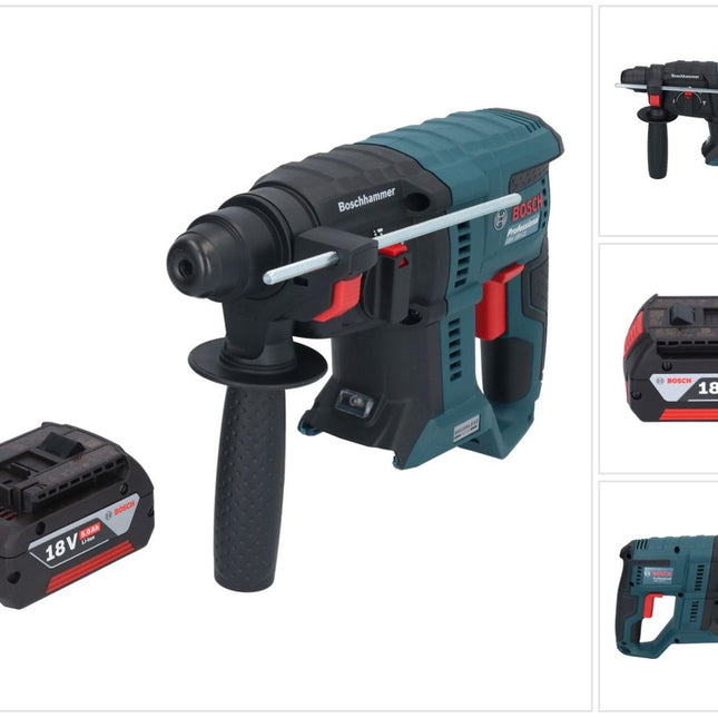 Bosch GBH 18V-21 Professional Akku Bohrhammer 18 V 2,0 J SDS plus Brushless + 1x Akku 5,0 Ah - ohne Ladegerät