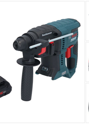 Bosch GBH 18V-21 Professional Akku Bohrhammer 18 V 2,0 J SDS plus Brushless + 1x ProCORE Akku 4,0 Ah - ohne Ladegerät