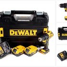 Trapano avvitatore a batteria DeWalt DCD 708 P2T 18 V Li-Ion Brushless in confezione TSTAK + 2 batterie da 5,0 Ah + caricabatterie