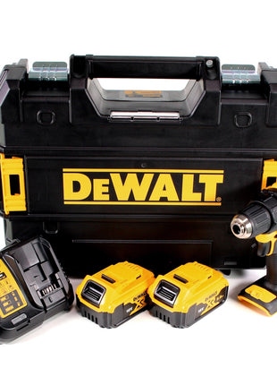 DeWalt DCD 708 P2T Perceuse-visseuse sans fil 18 V Li-Ion Brushless en boîte TSTAK + 2 x 5,0 Ah batterie + chargeur