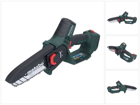 Metabo MS 18 LTX 15 Motosega a batteria 18 V 15 cm 5 m/s Solo ( 600856850 ) - senza batteria, senza caricabatterie