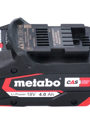 Metabo KGS 18 LTX BL 254 Scie a onglet radiale sans fil 18 V 254 mm Brushless ( 614254920 ) + 1x batterie 4,0 Ah + kit chargeur