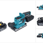 Levigatrice orbitale a batteria Makita DBO 382 M1 18 V 93 x 185 mm brushless + 1x batteria ricaricabile 4,0 Ah - senza caricabatterie