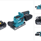 Makita DBO 382 T1 levigatrice orbitale a batteria 18 V 93 x 185 mm brushless + 1x batteria ricaricabile 5,0 Ah - senza caricabatterie
