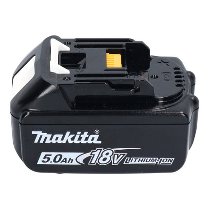 Makita DBO 382 T1 levigatrice orbitale a batteria 18 V 93 x 185 mm brushless + 1x batteria ricaricabile 5,0 Ah - senza caricabatterie