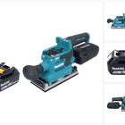 Levigatrice orbitale a batteria Makita DBO 382 G1 18 V 93 x 185 mm brushless + 1x batteria ricaricabile 6,0 Ah - senza caricabatterie