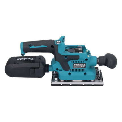 Makita DBO 382 RG Levigatrice orbitale a batteria 18 V 93 x 185 mm brushless + 2x batteria ricaricabile 6,0 Ah + caricabatterie