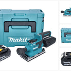 Makita DBO 382 M1J Levigatrice orbitale a batteria 18 V 93 x 185 mm brushless + 1x batteria ricaricabile 4,0 Ah + Makpac - senza caricabatteria