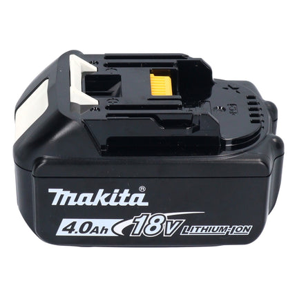 Makita DBO 382 M1J Levigatrice orbitale a batteria 18 V 93 x 185 mm brushless + 1x batteria ricaricabile 4,0 Ah + Makpac - senza caricabatteria